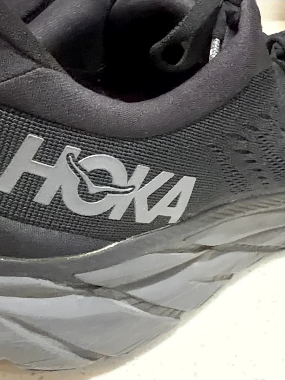 Hoka Men's Athletic Running Shoes - Black